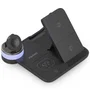 AISENS Cargador Inalámbrico 4 en 1 15W Negro